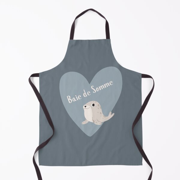 Item preview, Baie de somme in France in a heart with a seal designed and sold by PausePapote.