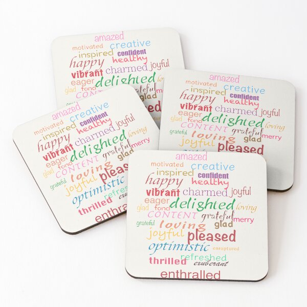 Item preview, Positive Words Graphics Text  designed and sold by seeitknowit.