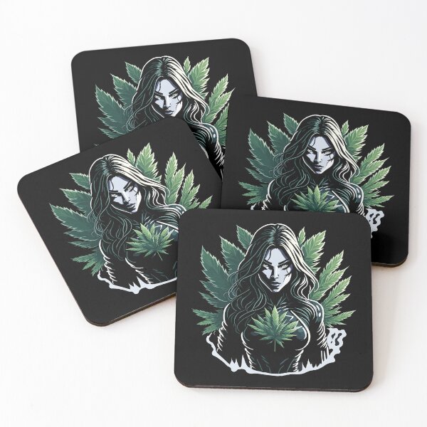 Item preview, Cannabis Superheroine designed and sold by ZirumsGarden.