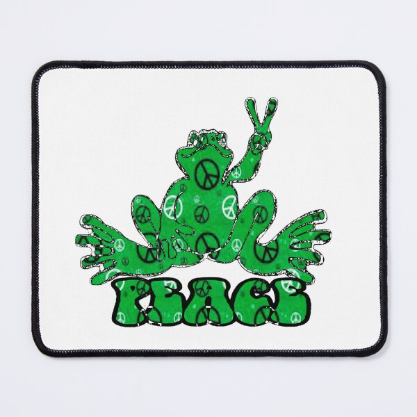 Item preview, Green Peace Frog designed and sold by natnat7w.