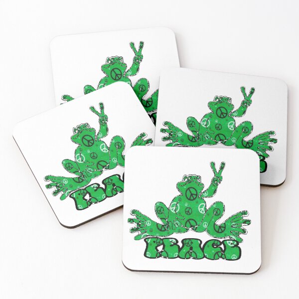 Item preview, Green Peace Frog designed and sold by natnat7w.
