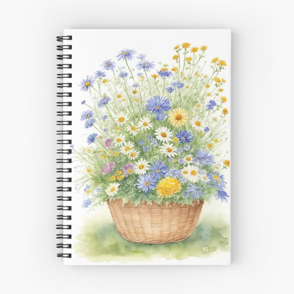 Item preview, Watercolor wild flowers designed and sold by Leikadraws.