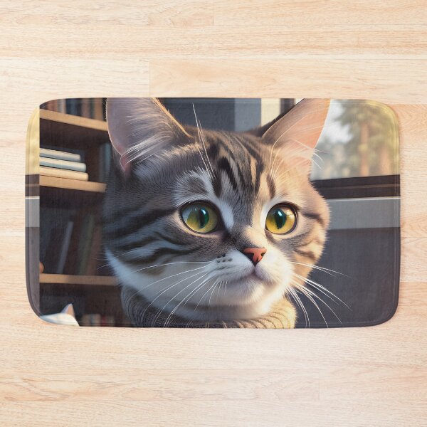 Artikelvorschau, Katze im Strickpullover - moderne digitale Kunst entworfen und verkauft von Ai-michiart.
