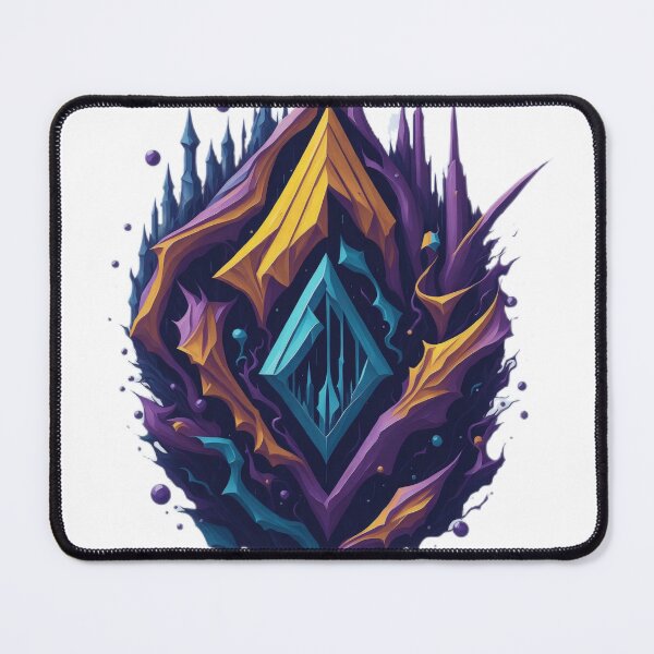 Item preview, Cyber Splash: The Wizard Design Logo in Prismatic Colors designed and sold by RedArtG09.