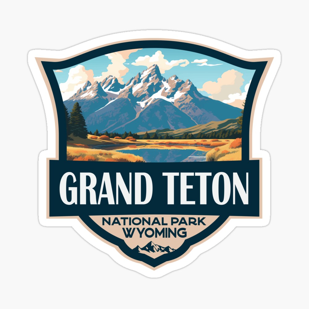 Grand Teton National Park Wyoming Retro Distressed Souvenir Shirt