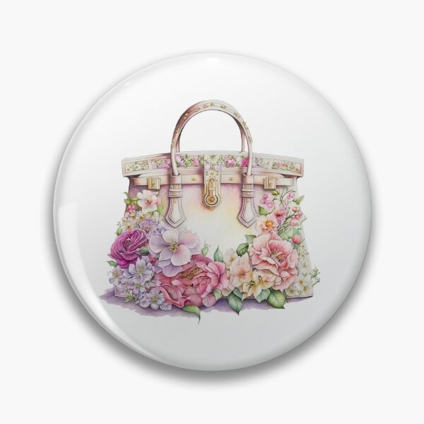 Artikelvorschau, Luxuriöse Designer-Tasche mit Blumenmuster entworfen und verkauft von DreamiDreams.