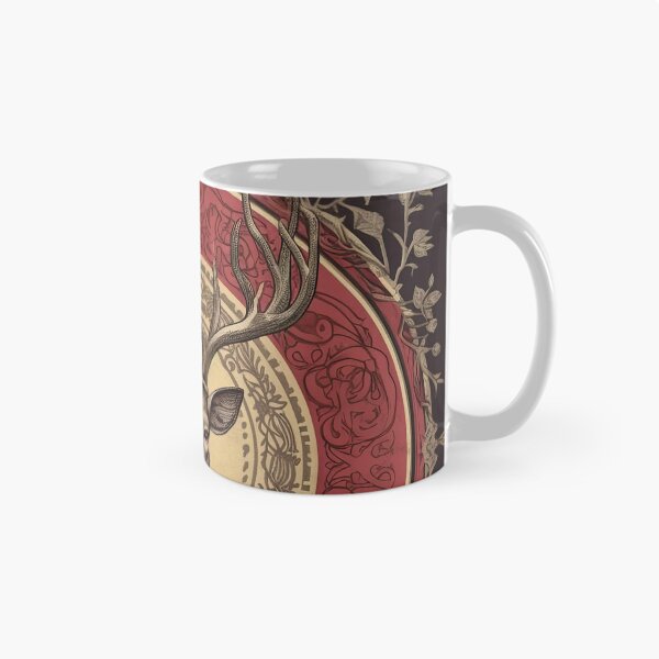 Item preview, A Floral Crown: Regal Stag in the Night designed and sold by Pedra Panda.