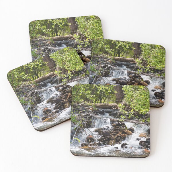 Item preview, Small Waterfall at Oak Creek Near Cathedral Rock designed and sold by eegibson.