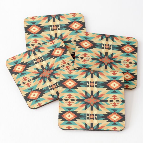 Item preview, Native American decorative patterns with vibrant colors. designed and sold by ColorDesign38.