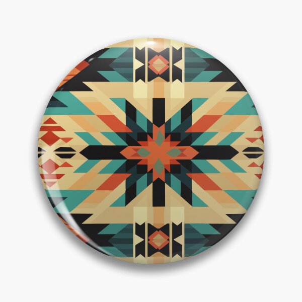 Item preview, Native American decorative patterns with vibrant colors. designed and sold by ColorDesign38.