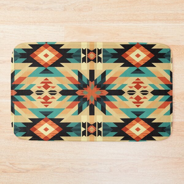 Item preview, Native American decorative patterns with vibrant colors. designed and sold by ColorDesign38.