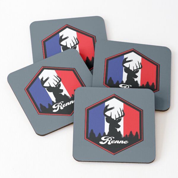 Item preview, French reindeer with a france flag background  designed and sold by Donutlovers.