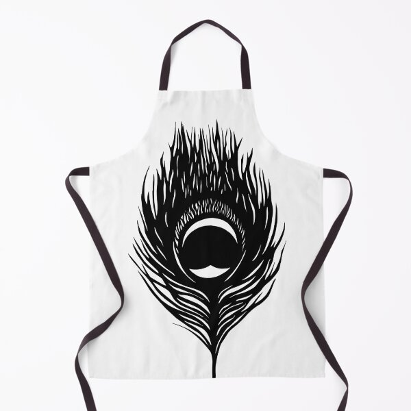 Item preview, Peacock Feather | Single Feather Design designed and sold by Monochromatics by Corie Mae Dark.