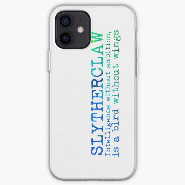 Slytherclaw Quote iPhone Soft Case
