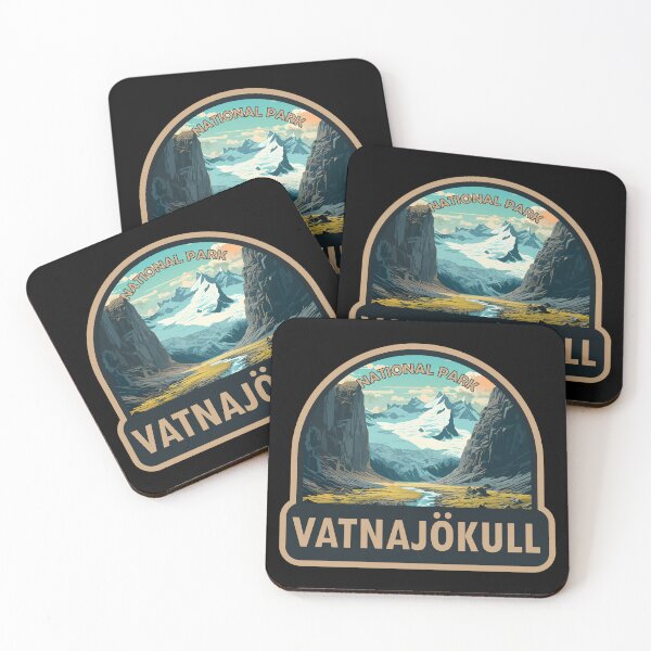 Item preview, Vatnajokull National Park Iceland Travel Art designed and sold by KrisSidDesigns.