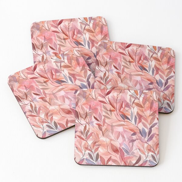 Item preview, Warm color greenery watercolor pattern designed and sold by DaisyMarroquin.