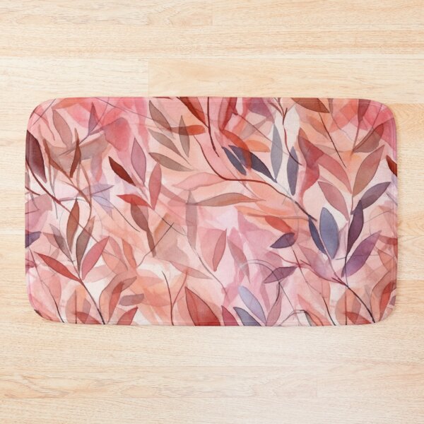 Item preview, Warm color greenery watercolor pattern designed and sold by DaisyMarroquin.