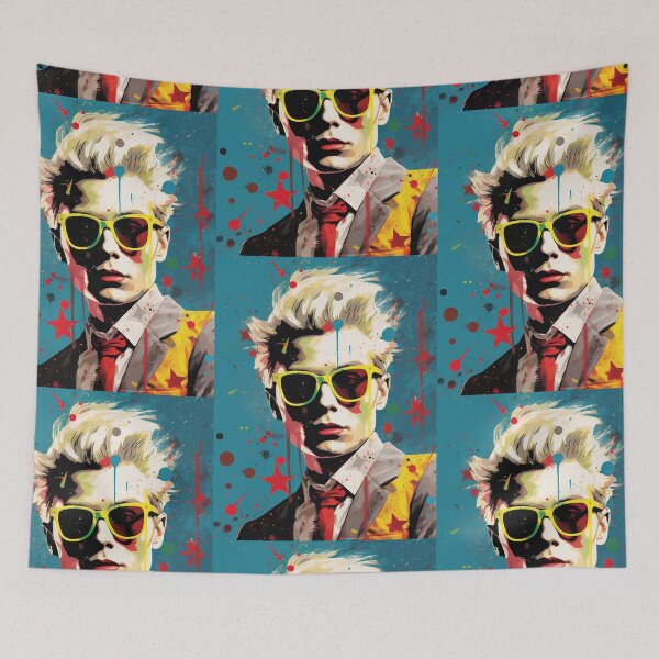 Item preview, popart man style designed and sold by Rafael-Wong.