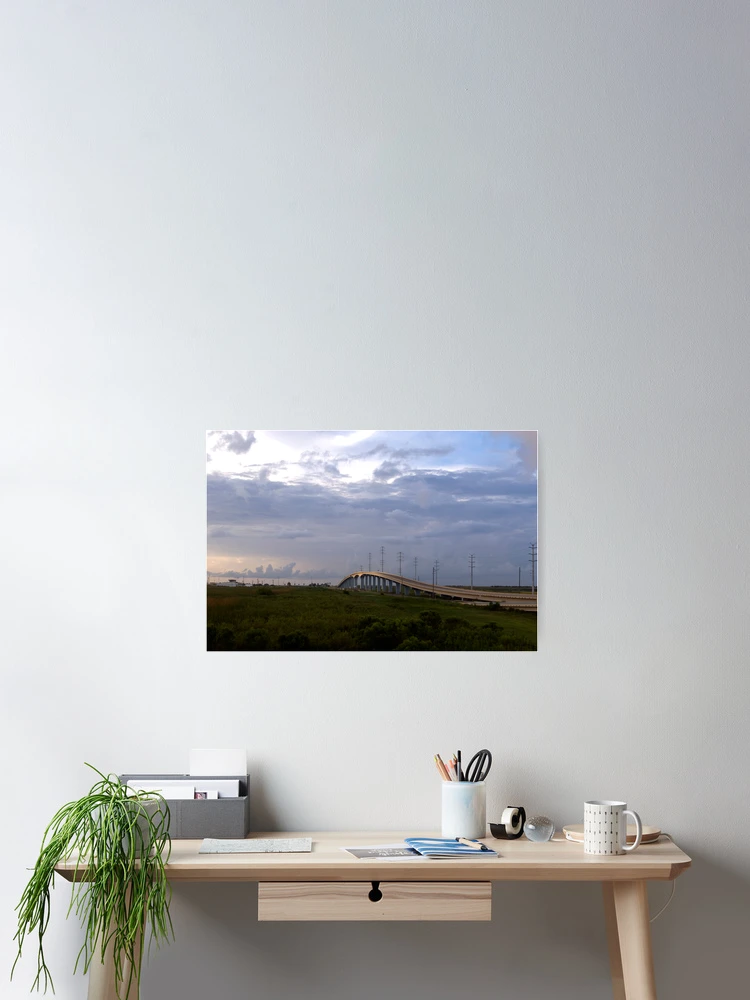 Thumbnail 2 of 3, Poster, Bridge Light designed and sold by RollemFloyd.