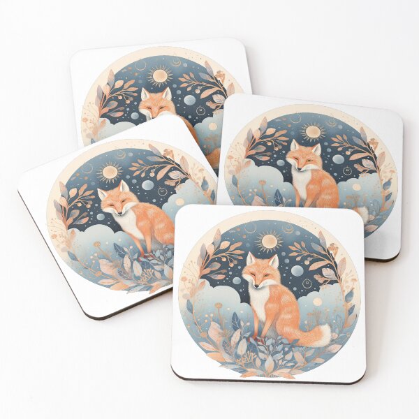 Item preview, Morning Whispers: Fox in the Dawn designed and sold by Pedra Panda.