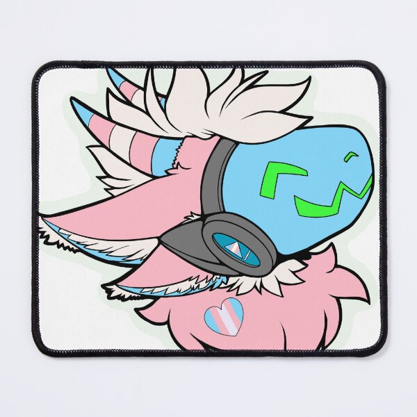 Item preview, Transgender Pride Protogen 2.0 designed and sold by Frosted Floof.