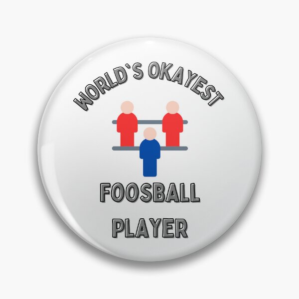 Item preview, World's Okayest Air Foosball Player Design designed and sold by RektRepublic.
