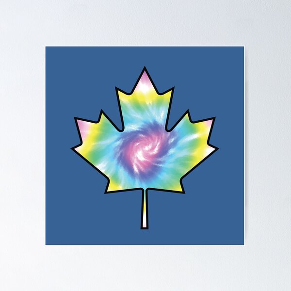 Artikelvorschau, Tie dye Canada maple leaf entworfen und verkauft von Donutlovers.