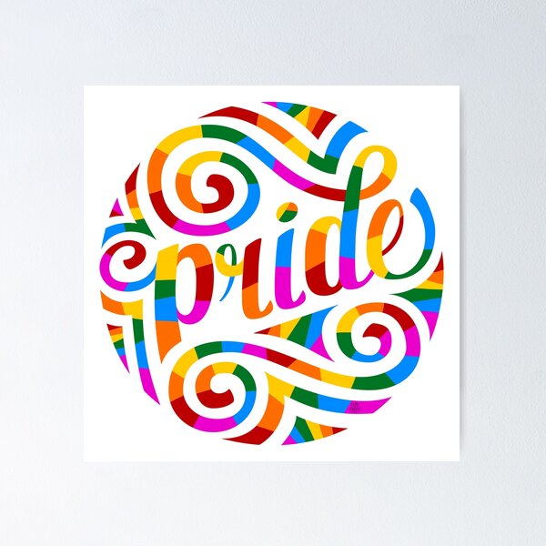 Item preview, Pride lgtbi lettering mosaic designed and sold by pattypattern.