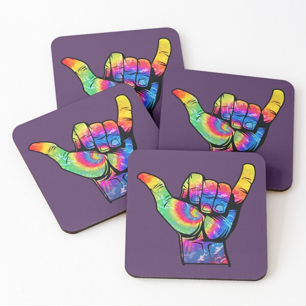 Item preview, Tie dye shaka hand  designed and sold by Donutlovers.