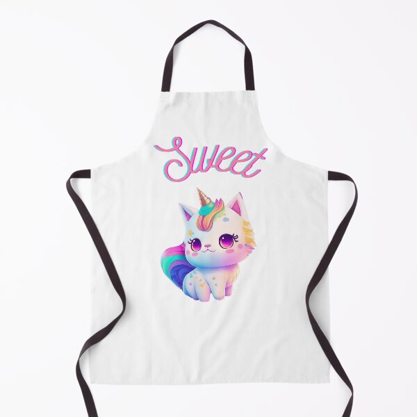 Item preview, Sweet Cat unicorn design cat unicorn sticker packs cute kitten unicorn sweet stickers designed and sold by varodesign.
