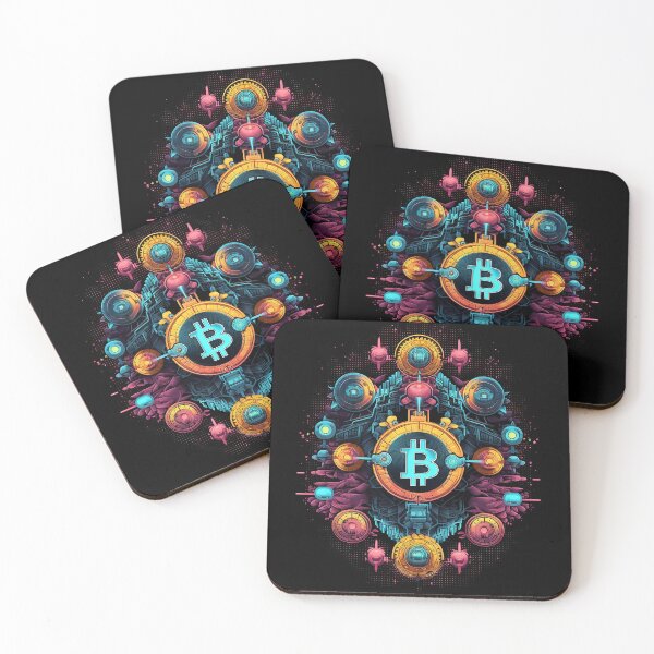 Artikelvorschau, Bitcoin Cosmic Design #6 entworfen und verkauft von CoutureCrypt.