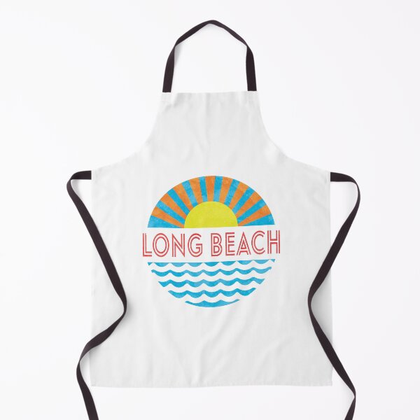 Item preview, Vintage Long Beach - Sun And Waves designed and sold by Whimsical Thinker.