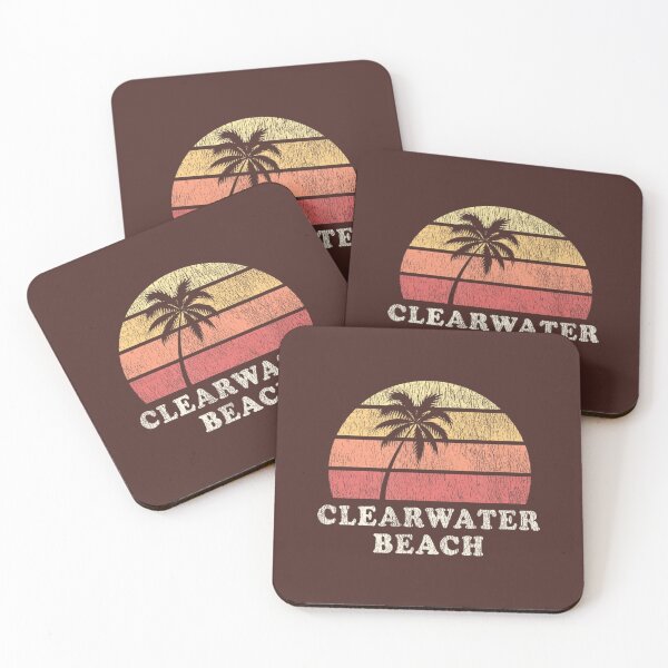 Item preview, Clearwater Beach FL Vintage 70s Retro Throwback Design 		 designed and sold by bsmqxbtg77.