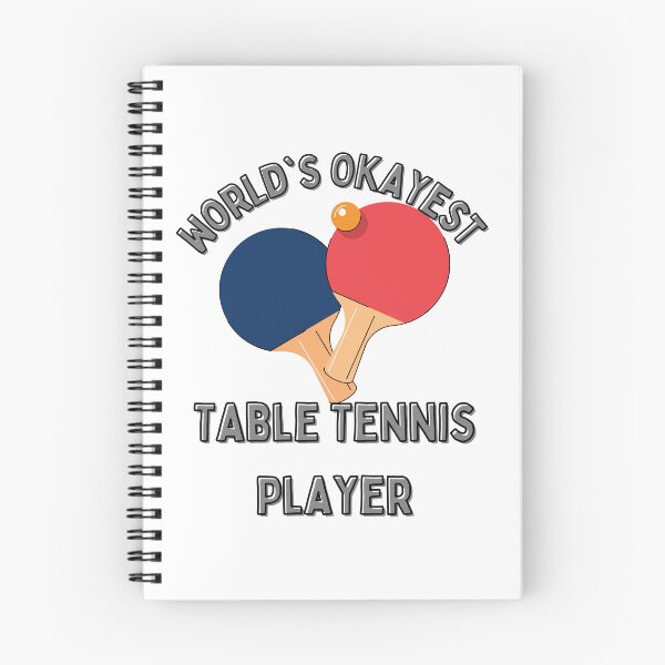 Item preview, World's Okayest Table Tennis Player Design designed and sold by RektRepublic.
