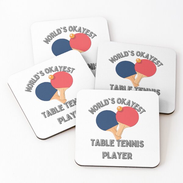 Item preview, World's Okayest Table Tennis Player Design designed and sold by RektRepublic.