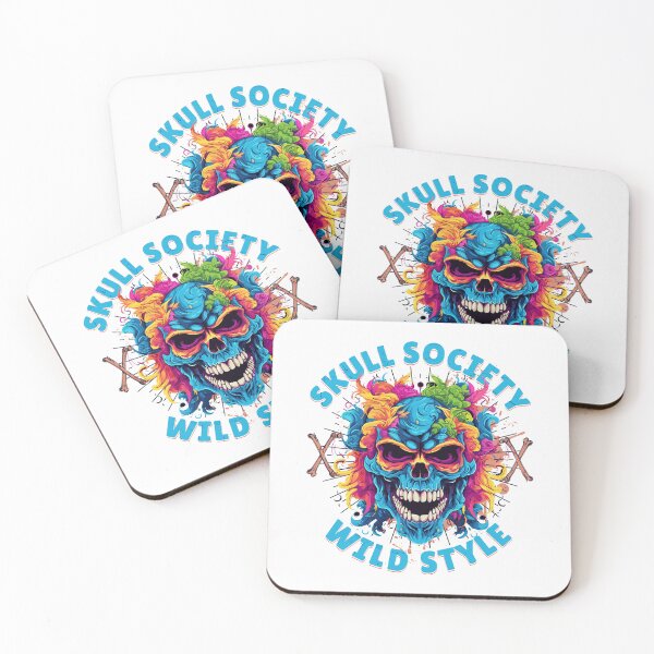 Item preview, Skull society wild style designed and sold by Melcu.