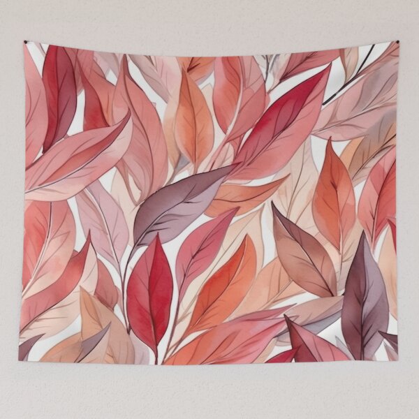 Item preview, Autumn Greenery watercolor pattern designed and sold by DaisyMarroquin.