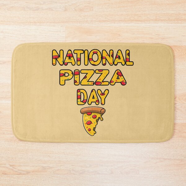 Item preview, National pizza day  designed and sold by Donutlovers.