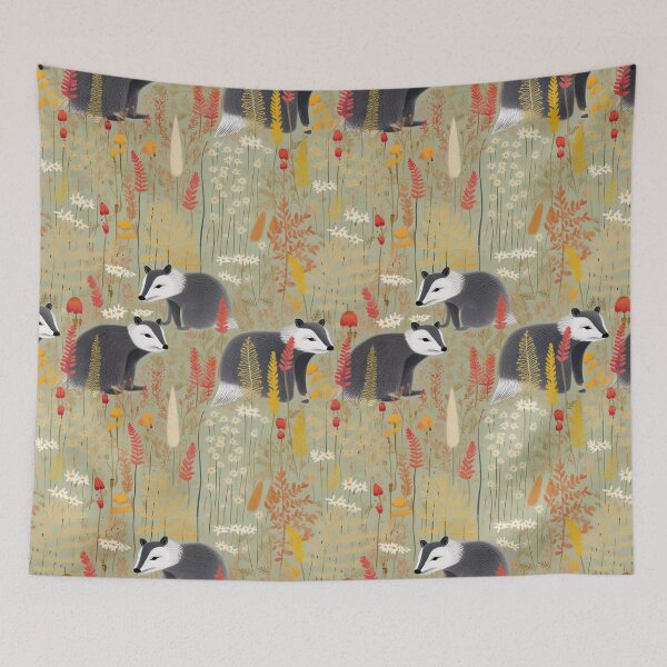 Item preview, Bashful Badgers designed and sold by Pedra Panda.