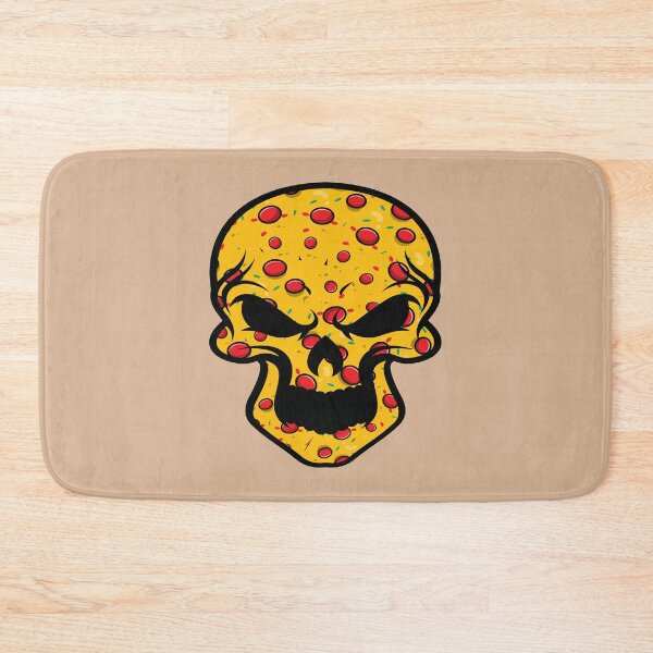 Item preview, Skull pizza face  designed and sold by Donutlovers.