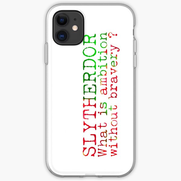 Slytherdor Quote iPhone Soft Case
