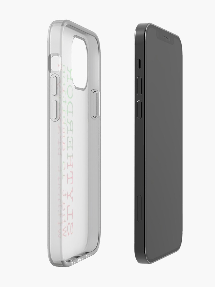 Alternate view of Slytherdor Quote iPhone Case & Cover