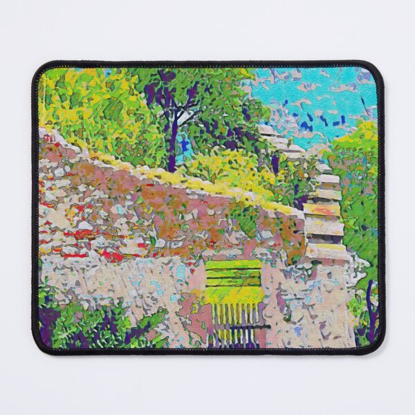 Item preview, STONE WALL AND A GATE designed and sold by ArtbyRolleen.