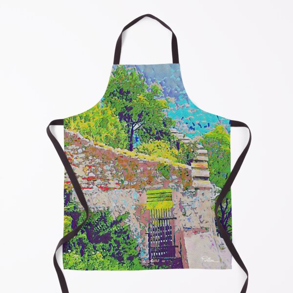 Item preview, STONE WALL AND A GATE designed and sold by ArtbyRolleen.