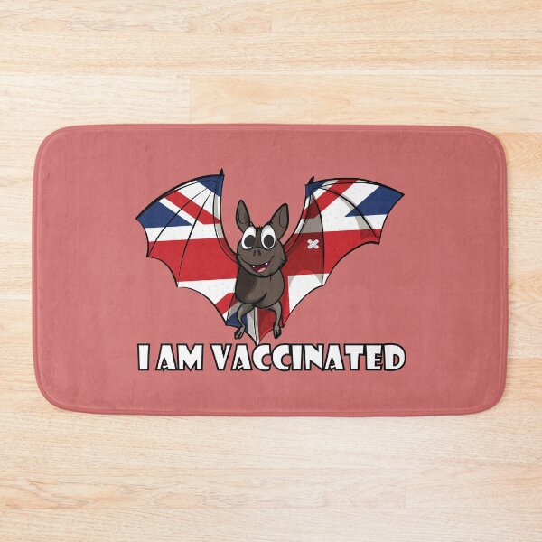 Item preview, Funny bat on a uk flag  designed and sold by Donutlovers.
