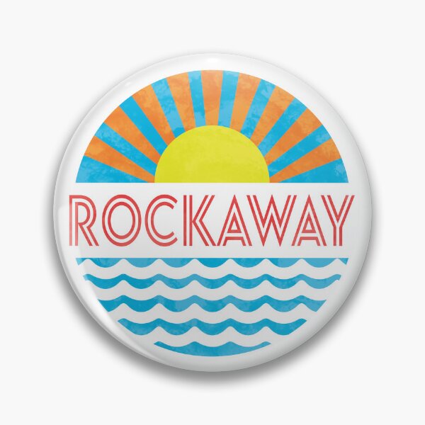 Item preview, Vintage Rockaway Beach - Sun And Waves designed and sold by Whimsical  Thinker.