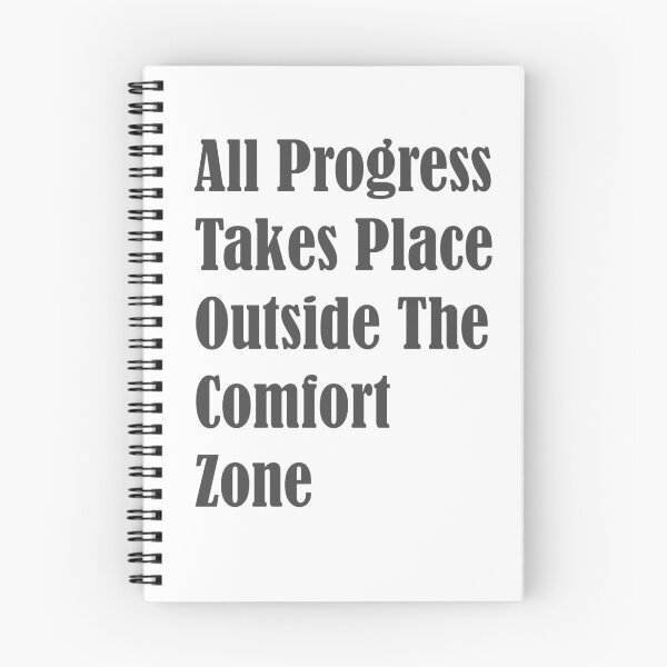 Item preview, all progress takes place outside the comfort zone  designed and sold by rimbuy.
