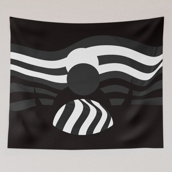 Item preview, sportive profile of white and black stripes designed and sold by AlbertoRuiZ.