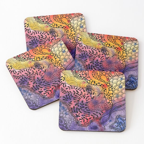 Item preview, Segment Doodle, colorful designed and sold by MarenPaintsJoy.