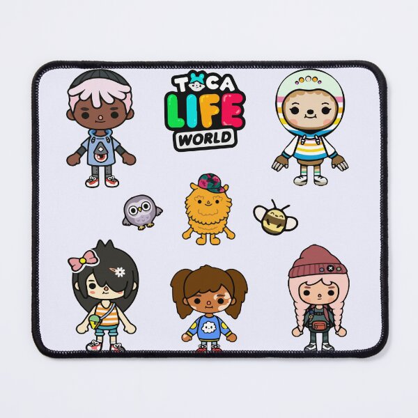 Item preview, Toca Boca World | Cute Characters Pack of 9 Squad designed and sold by iSatbir.